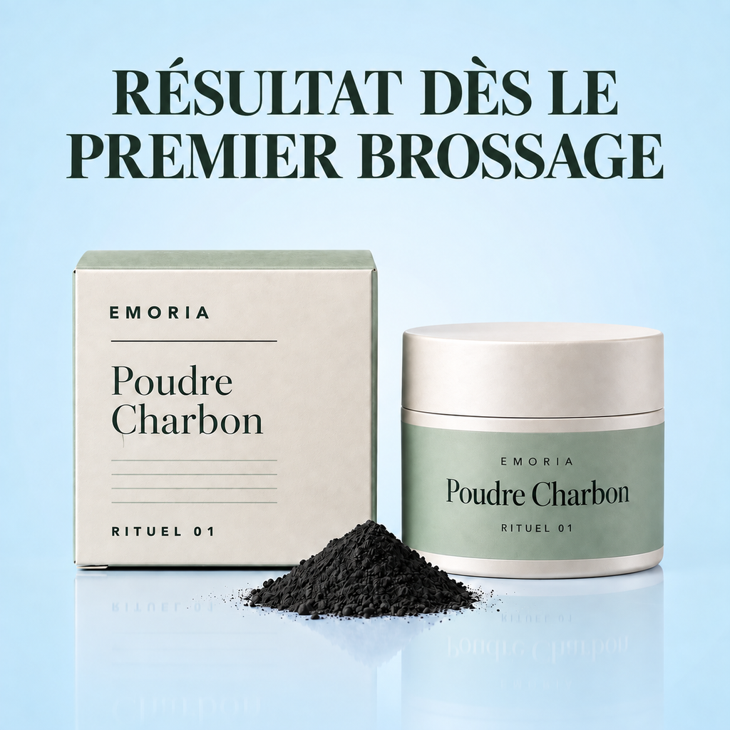 Poudre Charbon Blanchissante
